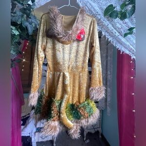 Cowardly Lion Embellished Mini Dress